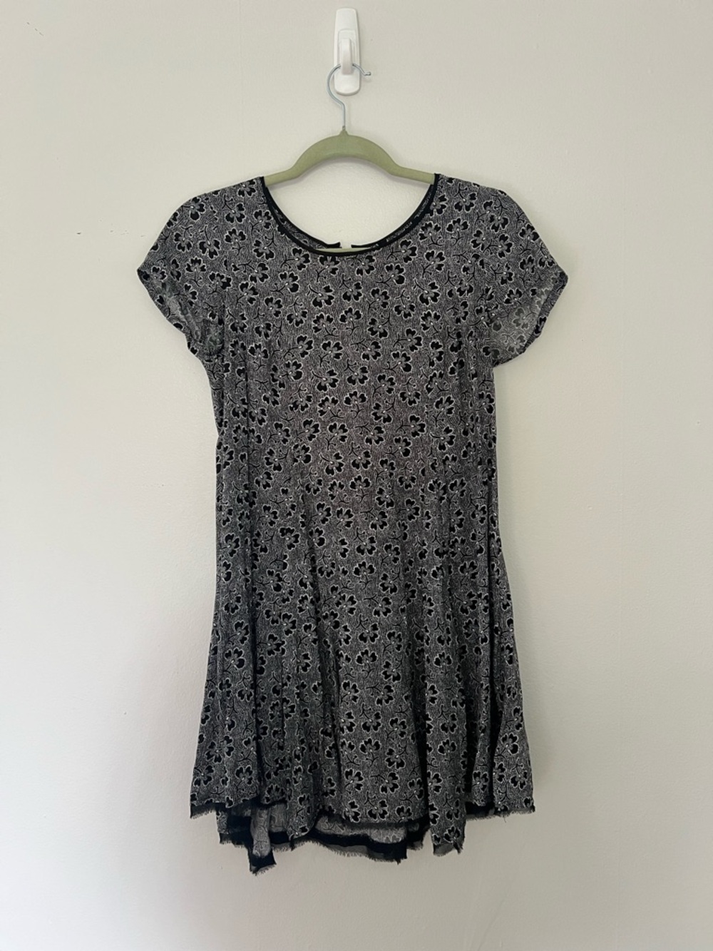 Urban Outfitters (silence + noise) Black and White Floral Dress